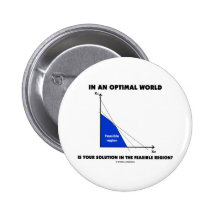 In An Optimal World Is Your Solution Feasible? Pinback Buttons