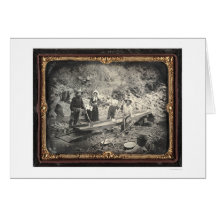 In Auburn Ravine, 1852 by Joseph Blaney Starkweath Cards