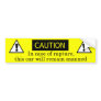 In case of rapture bumper stickers