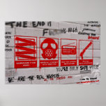 In Case Of Zombie Apocalypse Gamer Poster posters