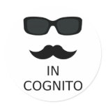 In Cognito stickers