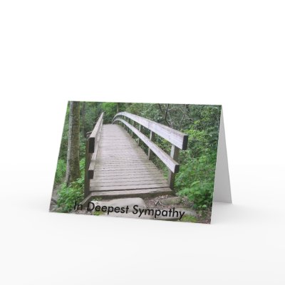 In Deepest Sympathy Card by number1shutterbug
