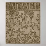 In den Nevel / In the Nebula Art Nouveau Poster posters