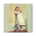 In Disgrace by Charles Burton Barber magnets