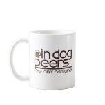 In Dog Beers (w/Mug)...