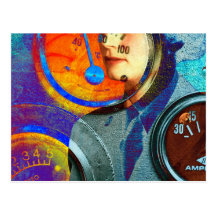 "In Duty" Artistic Notecard Post Card
