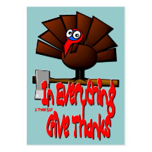 In Everything Give Thanks ~1 Thess 5:18 Tract Card Business Cards