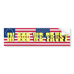 In God We Trust bumper stickers