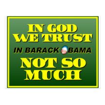 In God We Trust Post Card