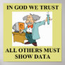 in god we trust science joke