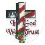 In God we trust Stickers