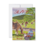 In Gods Country ~ Cowboy & Australian Shepherd invitations