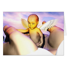 In God's Hands  In Loving memory Of Khaiden  Card