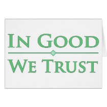 In Good We Trust Cards
