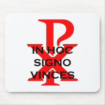 In Hoc Signo Vinces Mouse Pad