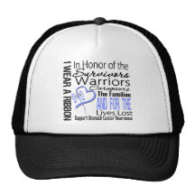 In Honour Collage Tribute Stomach Cancer Trucker Hat