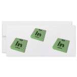 In Indium rack cards