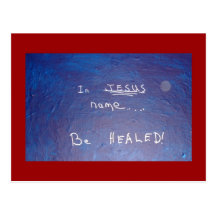 IN JESUS NAME - 1118 POST CARDS