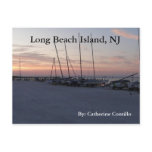 In Long Beach Island NJ by the bay postcards