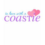 In Love With A Coastie t-shirts
