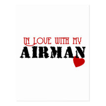 In Love With My Airman Postcards