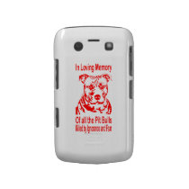 IN LOVING MEMORY OF PIT BULLS BLACKBERRY BOLD CASES