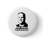 IN MAC WE TRUST T-SHIRT BUTTON
