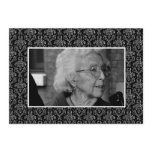 In Memoriam Remembrance Funeral Eulogy Photo invitations