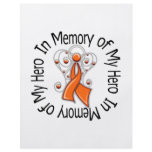 In Memory Hero Multiple Sclerosis Angel Wings flyers