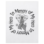 In Memory Hero Parkinson's Disease Angel Wings flyers