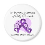 In Memory of My Brother - Pancreatic Cancer magnets