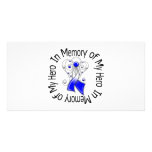 In Memory of My Hero ALS Angel Wings photo cards