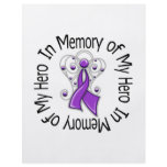 In Memory of My Hero Pancreatic Cancer Angel Wings flyers