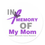 In Memory of My Mum Pancreatic Cancer stickers
