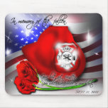 In memory of the fallen of 9/11 Mousepad