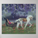 In my dreams, fantasy fairy and unicorn posters