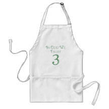 In Odd We Trust Aprons
