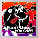 In Odor Skunk Poster