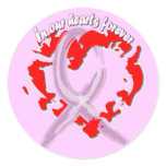 In Our Hearts Forever - General Cancer stickers