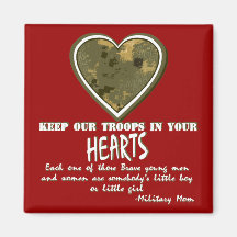 In Our Hearts Fridge Magnets