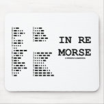 In Re Morse (Morse Code) mousepads