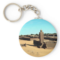 In Salah Oasis, the warmest in the Sahara, Algeria Keychains