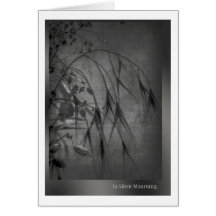 In Silent Mourning Karte
