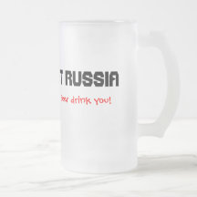 In Soviet Russia, Beer drink you! Coffee Mugs