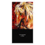 In The August Wind (Horse) Collectible Photo Card