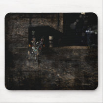 In the back alley Mousepad