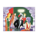 In the Bar postcards