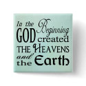 In the Beginning buttons