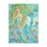 In the Blue  by Diana S Martin Post Card