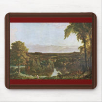 In The Catskills By Cole Thomas (Best Quality) Mousepads